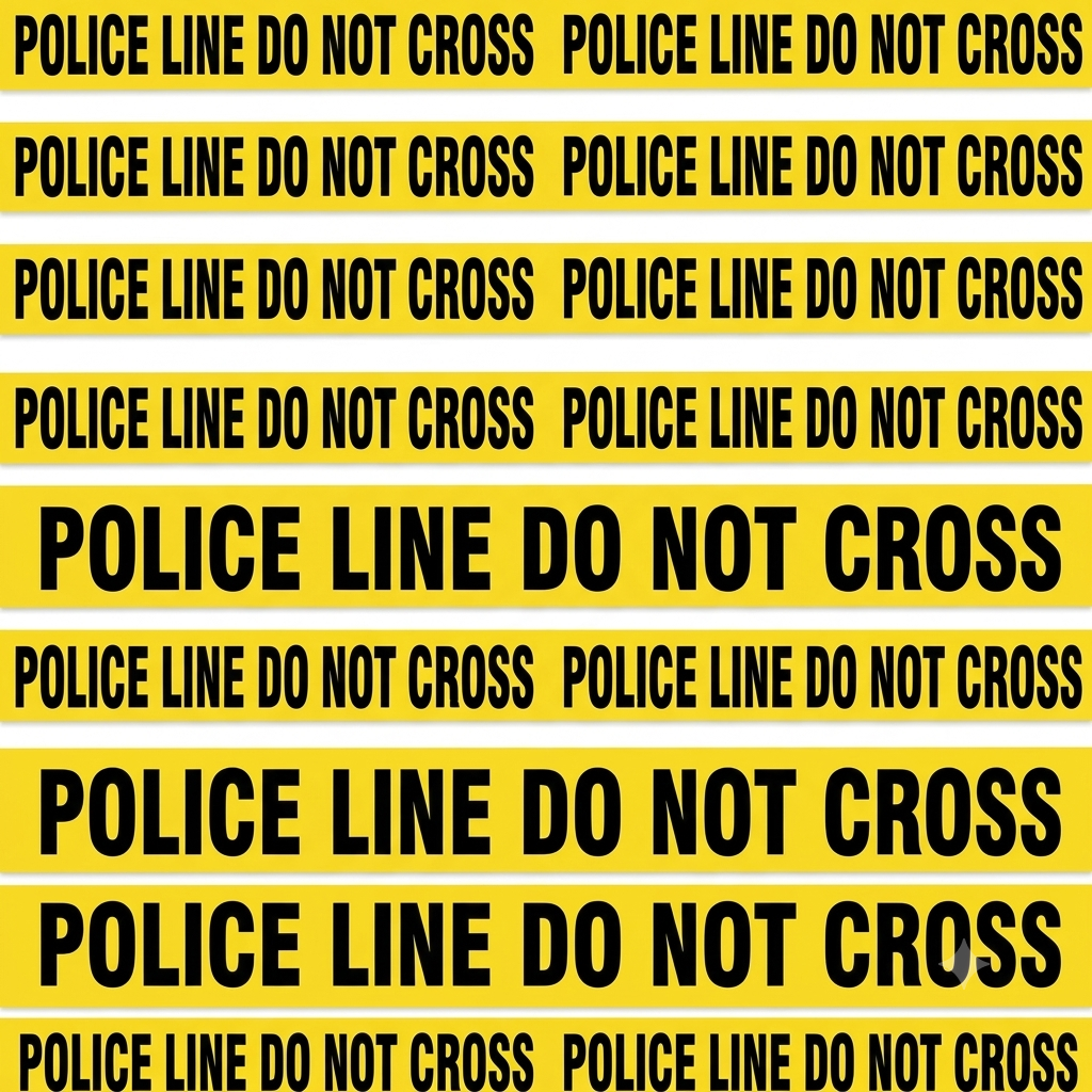 Police Line Do Not Cross Caution Tape