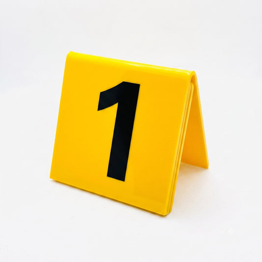 Professional Crime Scene Evidence Tent Markers