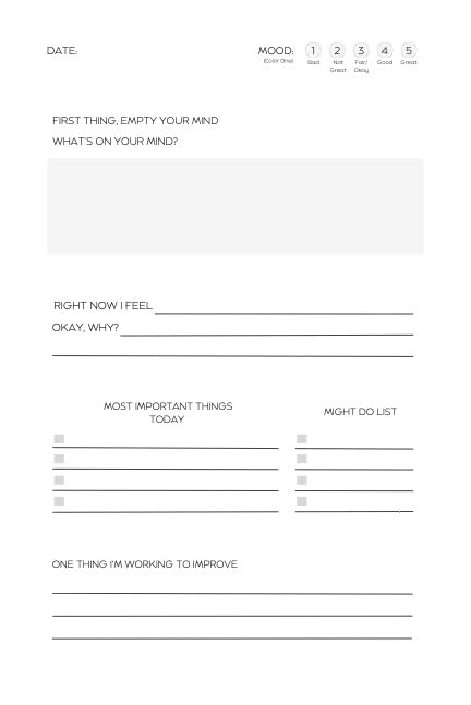 First Responder Journal Hardcover | Undated 3-Month Guided Planner