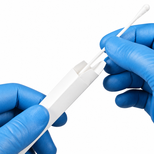 Professional DNA Swab Boxes | Unprinted DNA Cartons | 50 Pack