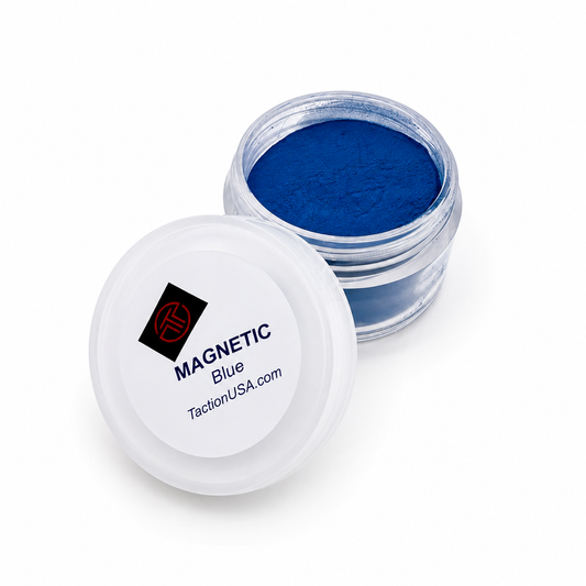 Professional Blue Magnetic Fingerprint Powder | 1 oz Container