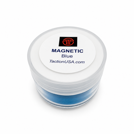 Professional Blue Magnetic Fingerprint Powder | 1 oz Container