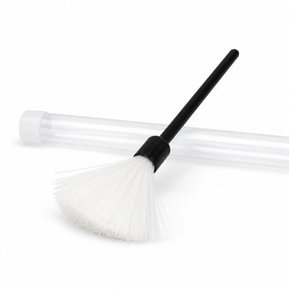 Professional Fiberglass Fingerprint Brush with Protective Tube Case