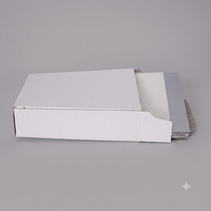 Professional Fingerprint Hinged Lifters | 2" x 2" White | 25 Pack