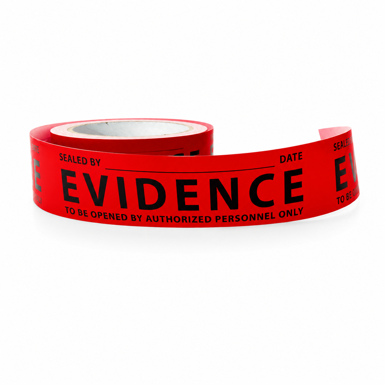 Professional Tamper-Evident Evidence Tape Roll | 82 ft Standard Size